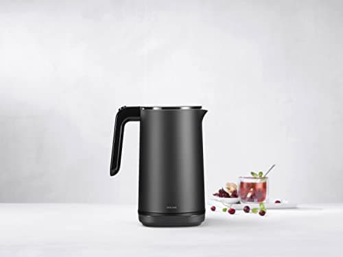 Bouilloire Électrique ZWILLING ENFINIGY Inox Température Réglable Noir 1,5 l Filtre Anticalcaire