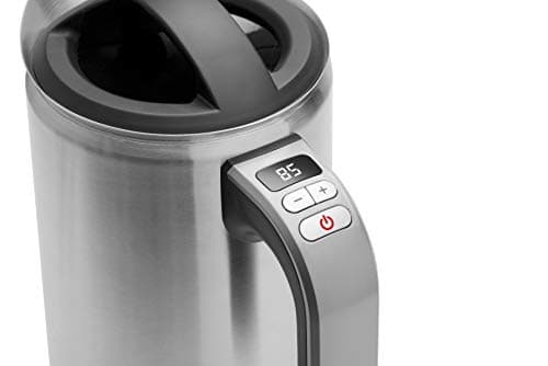 Riviera-et-Bar BBT380 Bouilloire double paroi à température réglable pour thé, Silver pour office