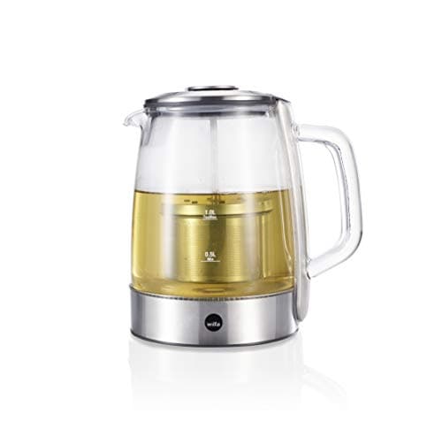 Théière électrique Wilfa CHA 1,25 litre temperature adjustable filtre inclusargenté