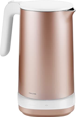 Bouilloire Électrique ZWILLING ENFINIGY Inox Température Réglable Noir 1,5 l Filtre Anticalcaire