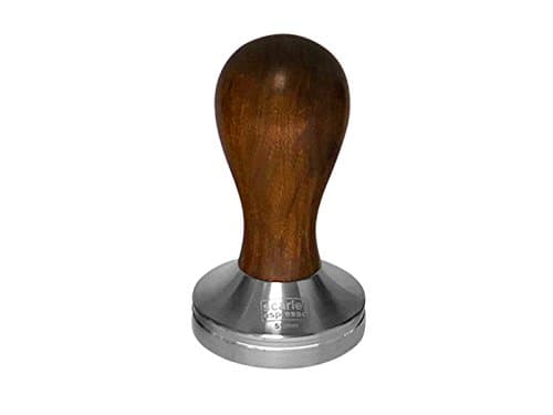 Scarlet Espresso Tamper Classique avec Manche Ergonomique en Bois Précieux pour Baristas et Amateurs d’Expresso Parfait