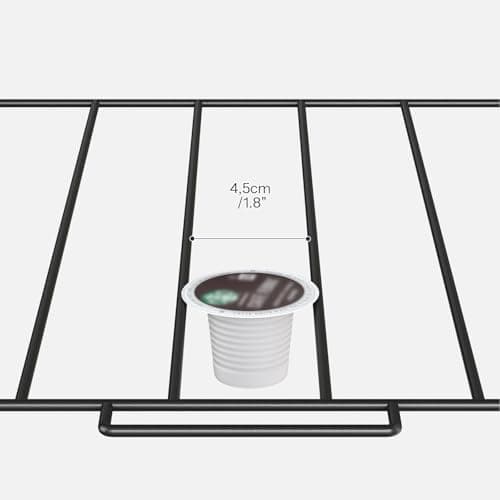 Étagère à Café Rustique, Support de Machine à Café avec Tiroirs pour K-Cups et Capsules, Idéal pour Café, Sirop et Tasse