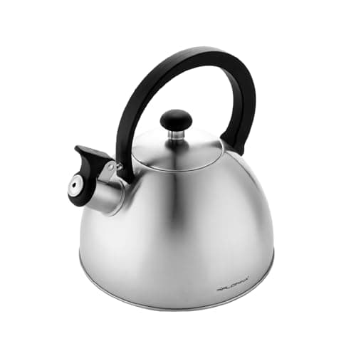 Bouilloire Sifflante Brillo Inox 2,5 L Gris Clair Thé Café