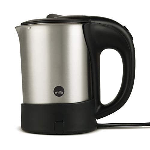 Théière électrique Wilfa CHA 1,25 litre temperature adjustable filtre inclusargenté