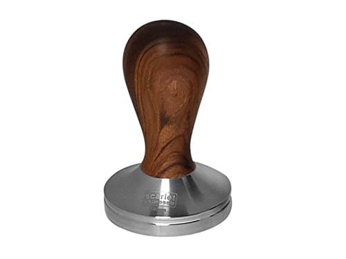 Scarlet Espresso Tamper Classique avec Manche Ergonomique en Bois Précieux pour Baristas et Amateurs d’Expresso Parfait