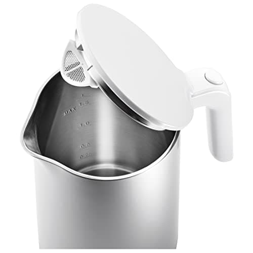 Bouilloire Électrique ZWILLING ENFINIGY Inox Noir, 1,5 L, Anti-Calcaire & SécuritéAnti-Ébullition