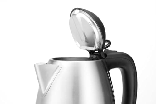 Bouilloire HENDI 209981 - Capacité 1,8 L - Design Minimaliste pour la Cuisine Élégante - Sécurité sur Température Fixe -