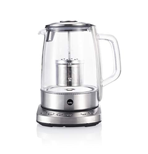 Théière électrique Wilfa CHA 1,25 litre temperature adjustable filtre inclusargenté