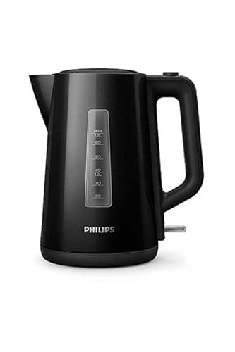 Philips Collection | Electrocoque Électrique Inoxydable 1,7L | Ébullition Rapide | Anti-Calcaire | Rotation 360° Sans Fi