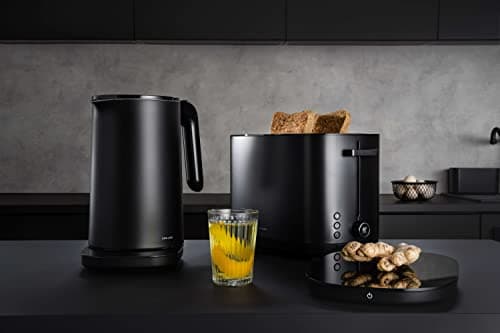 Bouilloire Électrique ZWILLING ENFINIGY Inox Température Réglable Noir 1,5 l Filtre Anticalcaire