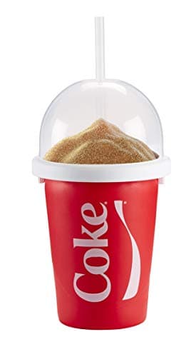 ChillFactor Coca Cola Machine à Neige fondante réutilisable pour famille en hiver avec saveur authenticique et facile à