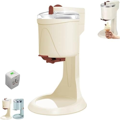 Sorbetière Italienne 1L, Pratique Pour La Maison, Les Bars Et Les Cafés, Préparation Rapide En 10 Minutes, 1 Litre A
