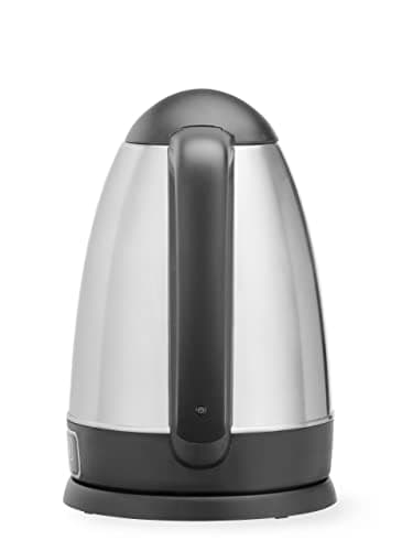 Bouilloire électrique HENDI pour faire bouillir de l'eau, sans fil et base pivotante 360°, température réglable 40-100°