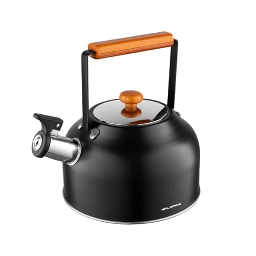 Bouilloire Sifflante Brillo Inox 2,5 L Gris Clair Thé Café