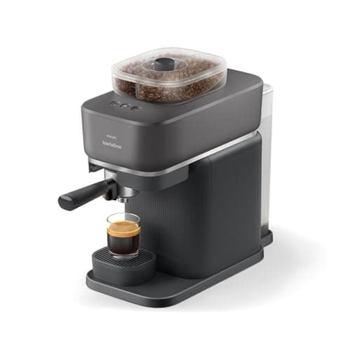 Philips Baristina Variety Expresso Machine - Double Grind Chamber, Integrated Grinder, 16 Bars, Easy Cleaning, Espresso