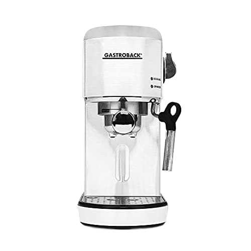 Gastroback Piccolo Espresso Machine Acier Inoxydable Blanc pour Professionnels de la Cuisine Suzuki Barnum 42717
