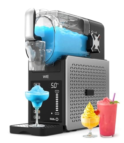 WIE Machine à Slush |6L pour Maison | 6 Programmes | Autonettoyage | Pour Margarita, Cocktail, Milkshake, Frappé