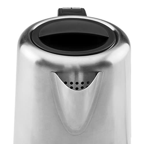 GASTROBACK 42445 Bouilloire de camping design, 1 l acier inoxydable indicateur de niveau, fonction maintien au chaud, 10