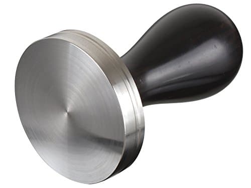 Scarlet Espresso Tamper Classique avec Manche Ergonomique en Bois Précieux pour Baristas et Amateurs d’Expresso Parfait