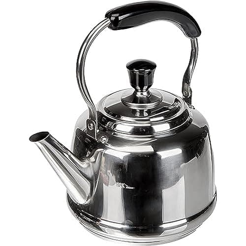 Beka 12028444 Bouilloire en Acier Inoxydable pour Cuisine Professionnelle - Réchauffement Rapide - 17 x 22 x 23 cm - Séc