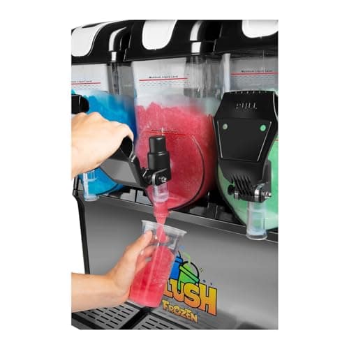 Machine à granitas ROYAL pour boissons frappées - Capacité 36 litres - 980 W - Évènements d'été - Sans BPA
