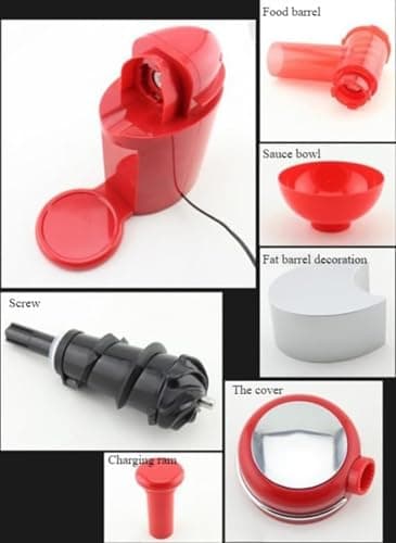 Machine à dessert glacé sorbetière italienne yaourt glacé 500 ML fruité guimauve rouge  
Machine à sorbets sorbetière ma