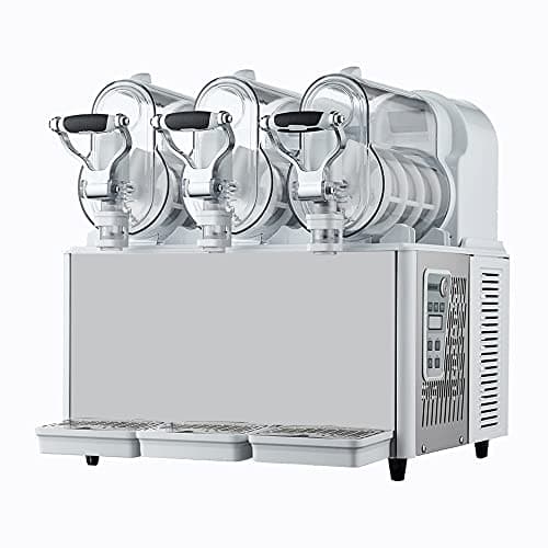 Machine à granité et sorbetière commerciale avec écran LED et réglage de température pour restaurants et bars - Fonction