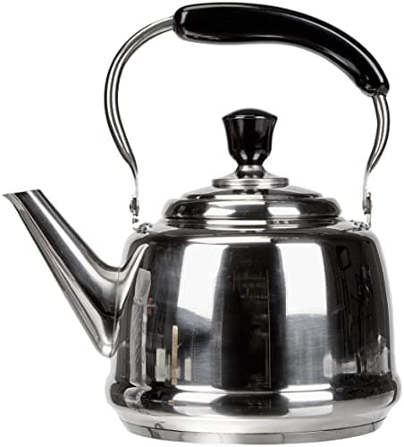 Beka 12028444 Bouilloire en Acier Inoxydable pour Cuisine Professionnelle - Réchauffement Rapide - 17 x 22 x 23 cm - Séc
