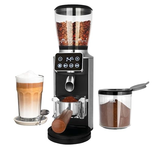 GASTROBACK Moulin à café électrique à réglage 30 niveaux pour machine porte-filtre, Conique, Idéal pour Barista - Grind