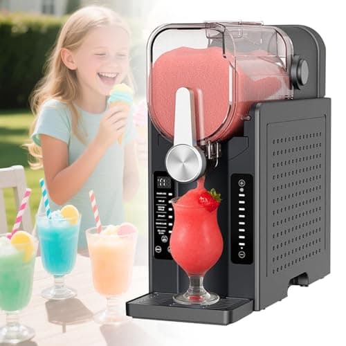 Sunseota Granita Machine 1,6L - Autonettoyante en Un Clic, Sans Glaçons, 6 Programmes Préréglés pour Margaritas, Smoothi