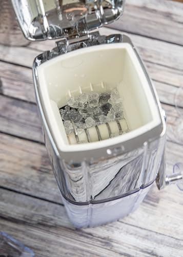 Machine à concasser les glaçons Bar Craft pour cocktails - Avec pelle à glace - Plastique et acier inoxydable - 15,5 x 1