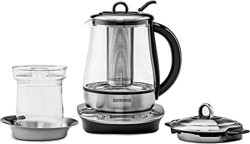 Gastroback Théière et bouilloire automatique multifonction pour thé et café - Design moderne et pratique - Cuisinez faci