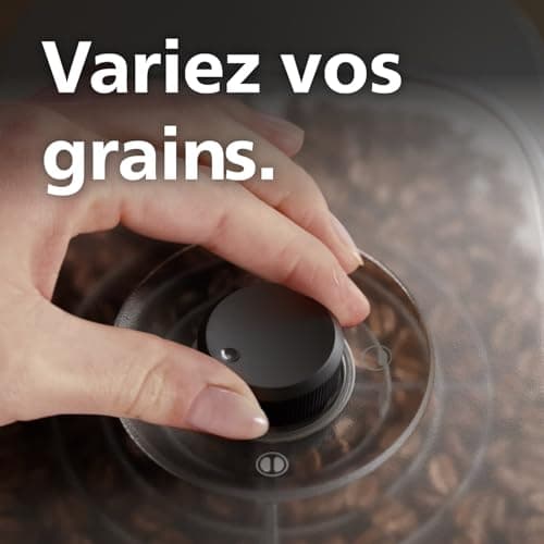 Philips Baristina Variety Expresso Machine - Double Grind Chamber, Integrated Grinder, 16 Bars, Easy Cleaning, Espresso