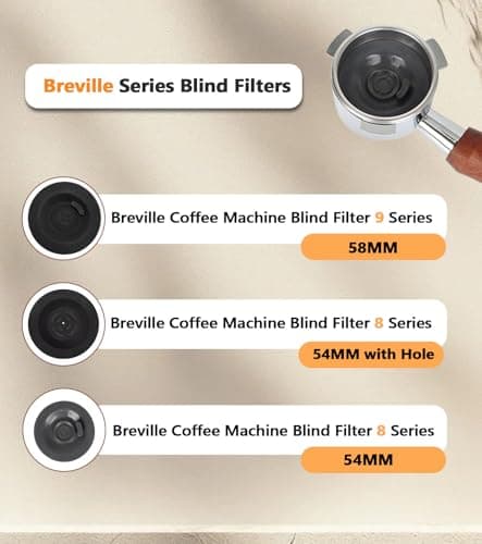 Lot de 2 disques de nettoyage Breville & Sage Barista Express