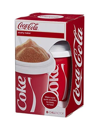 ChillFactor Coca Cola Machine à Neige fondante réutilisable pour famille en hiver avec saveur authenticique et facile à