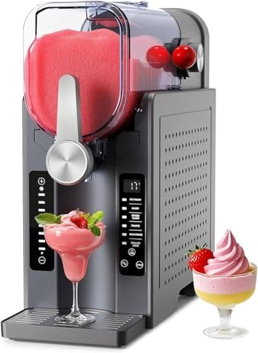 Machine à Glace Italienne Autonettoyante 1,6 L Noir