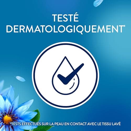 Lenor Adoucissant Envolée d’Air 24H De Fraîcheur Relaxante, Huiles Essentielles, 8 x 27 Lavages