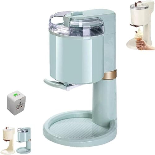 Sorbetière Italienne 1L, Pratique Pour La Maison, Les Bars Et Les Cafés, Préparation Rapide En 10 Minutes, 1 Litre A