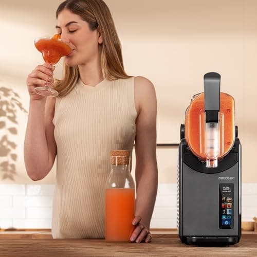 Cecotec Machine à Granités Twist&Ice 2600 Boissons prêtes en 15-60 min Contrôle Tactile Élégant Design Buse Anti-goutte