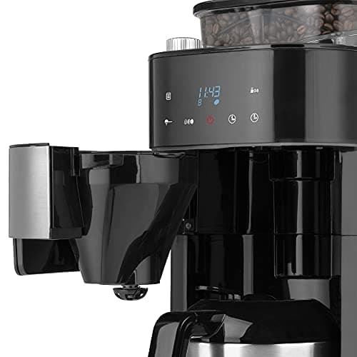 Gastroback Grind & Brew Pro Thermo Machine à café filtre 1 L pour amateurs de café haut de gamme à la recherche de struc