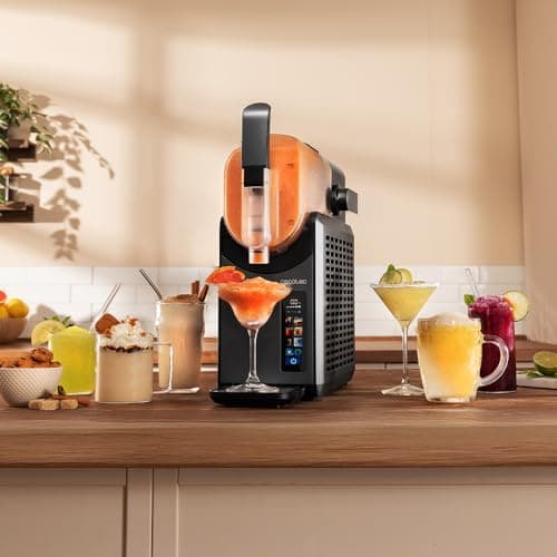 Cecotec Machine à Granités Twist&Ice 2600 Boissons prêtes en 15-60 min Contrôle Tactile Élégant Design Buse Anti-goutte