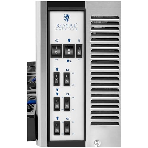 Royal Catering Machine Granités Appareil Électrique pour Évènements à Grande Échelle Fiable et Évitable du Givre (3 x 12
