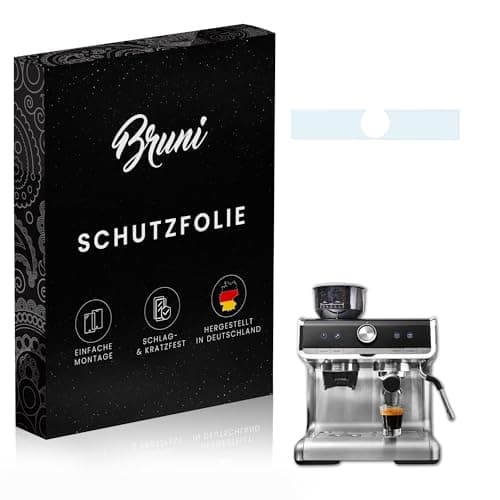 Bruni Protecteur d'écran compatible avec Gastroback Design Espresso Barista Pro Film Protecteur, clair pour machine à ca