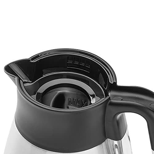Gastroback 42426 Thermos Bouilloire Design Avancée en Acier Inoxydable 1.7L Noir pour Cuisine Élégante