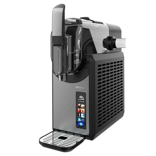 Cecotec Machine à Granités Twist&Ice 2600 Boissons prêtes en 15-60 min Contrôle Tactile Élégant Design Buse Anti-goutte