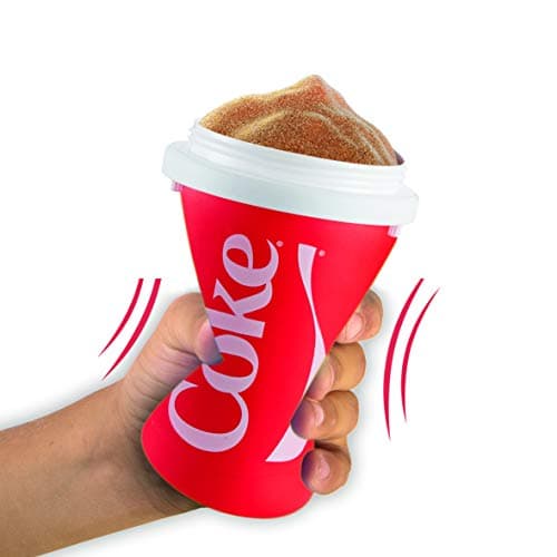 ChillFactor Coca Cola Machine à Neige fondante réutilisable pour famille en hiver avec saveur authenticique et facile à