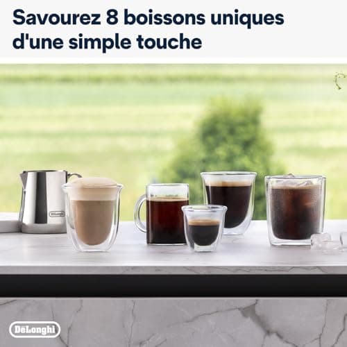 Machine À Café De'Longhi Rivelia Grains Fraîchement Moulus Écran Tactile Beige Sable
Machine À Café Grain De'Longhi Rive