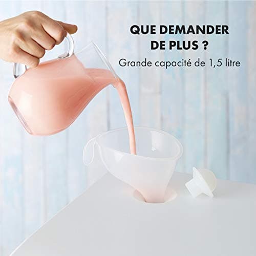 Klarstein Sweet Sundae - Machine à glace turbo 40 min, Compresseur, 900 g crème glacée, 1,5L, Pas de pré-refroidissement
