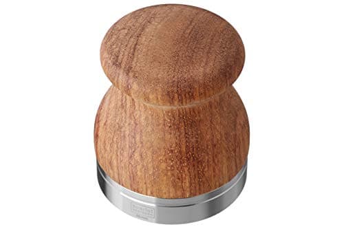 Scarlet Espresso Comodo Tamper Barista avec manche en bois de rose et base en acier inoxydable (58 mm) pour professionne