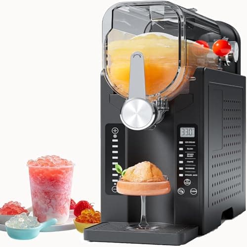 Machine à granités HEIHEIZI 1,6 L pour maison avec 6 programmes préréglés